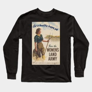 Women's Land Army Long Sleeve T-Shirt